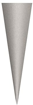 ROTH Schultüten-körper klein aus Karton zum Basteln - 35 cm Rohling rund ohne Verschluss