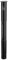 Yosoo Fahrradgabel Achse, Aluminiumlegierung, 100 * 15 mm, Schwarz, für Rock Shox Vordergabel