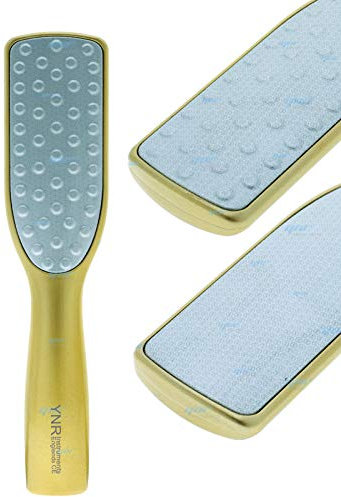 Fußraspel Fußfeile Hornhautentferner Beste Fußfeile für harte Haut Füße Hornhaut Entferner Original MEGAFILE Pediküre Hornhaut Entferner Raspel Ferse Ei Fuß Schrubber Bimsstein für Füße Ped Pedi