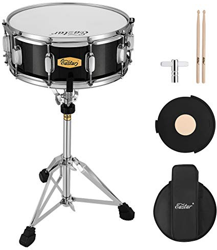 Eastar EDS-1455SBK Snare Drum Set，Starry Black