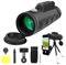 FULLOVE Monokular Teleskop Fernglas Fernohr Zoom HD Telescope Monoscope Erwachsene Kinder Student mit Handyhalter Stativ für Fotografie Outdoor Reise Vogelbeobachtung Wandern Konzert Ballspiel Jagd