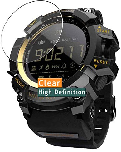 Vaxson 3 Stück Schutzfolie kompatibel mit Smartwatch Smart Watch LOKMAT MK16 Display folie folien Displayschutzfolie ( nicht Panzer Schutz Glas folie SchutzGlas nicht PanzerGlas ) Neue