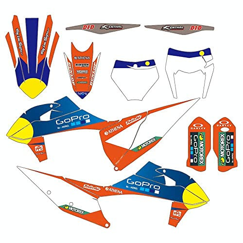 ENARUI Dekor Aufkleber Graphics für 2019-2022 KTM SX SXF XC XCF 125 250 300 150 350 450 500 525 und 2020-2023 KTM EXC EXC-F XCW-F