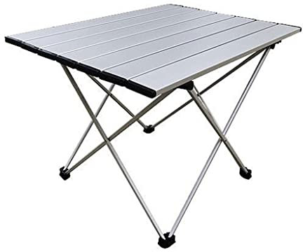 ZYMEN Portátil -Ligero Plegable Camping Mesa Plegable Cocina Plegable Tablero de Escritorio Picnic Pequeño Ligero Commemoration Day