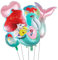 Meerjungfrau Luftballon Geburtstagsdeko，Geburtstag Ariel Luftballon，Meerjungfrau Geburtstag，Kindergeburtstag Party Set