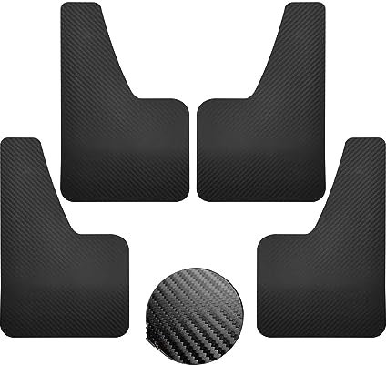 Schmutzfänger Für Seat Für SEAT Für Leon Für ST Für Cupra R Für Mk1 Für Mk2 Für Mk3 Für Ibiza 6l 6j 6k Für Altea Für Arona Für Exeo Schmutzfänger Kotflügel (Farbe : 4Pcs Black)