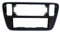 Koanhinn 1 DIN Car Radio Faceplate for Flush-Mounted for MII for Citigo 2012+ DVD Frame Panel Installation Dash Kit