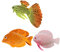 Beaupretty 3st Simulation Leuchtenden Fisch Dekorationen Für Aquarien Gehirn Entwicklungsbedingt Kunstfische Für Aquarien Realistisch Gefälschter Fisch Für Tier Miniatur Aquarium Kieselgel