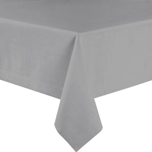 Sander Tischdecke Loft fleckabweisend Silber Größe 135x220 cm