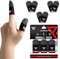 Progameplays Gants à petits doigts pour les jeux, Pubg Cod, Anti-Sueur, Anti-Sécheresse, compatible avec les téléphones de jeux, Gants à doigts ultra-sensibles (Rouge, Petite Taille)