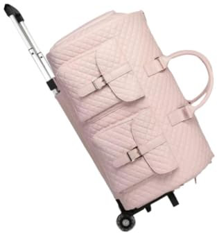 Kleidersack mit Rollen, Anzugtasche, Reisetasche, Geschäftsreisetasche, Wochenendtasche, Herren/Damen, mit Zugstange, Elegante Anzugtasche zum