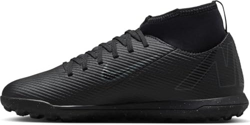 Nike JR Superfly 10 Club TF Sneaker, Black/Black-Deep Jungle, 38.5 EU