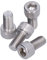 M10X1 25 Schraube M10 1,25 4 Pezzi Bullone Esagonale con Esagono Incassato Vite in Acciaio Inossidabile A2 1,25 Mm Fissaggio a Passo Fine Hardware (M10*20)