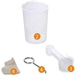 KEEPEEZ MBF-010 Teile für Brotbackautomat Aceessories Messlöffel&Becher, Haken, Rührstab