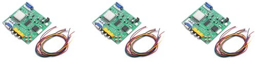 Uikdjgu 3X GBS8200 CGA//YUV/RGB zu VGA Ausgang Arcade Jamma Game HD Video Konverter Board Monitor zu LCD GBS-8200