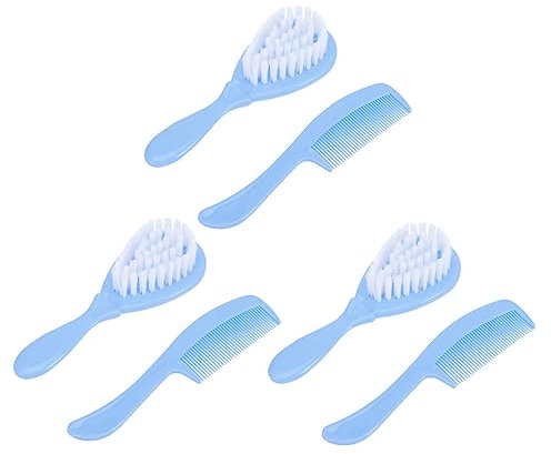 ULDIGI Brosse À Cheveux Compacte Pour Bébé Kit De Peigne De Massage Portable Brosse De Nettoyage Bain Des Garçon Et Filles