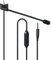 KASFDBMO Kits de jeu micro professionnels de 120 cm de long pour casque sans fil QC35 accessoires légers