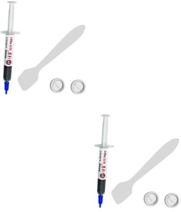 HOMSFOU 2sets High Thermal Conductivity Thermal Paste for Cpu Gpu Dielectric Grease