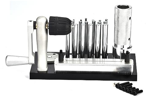 Oytrui Jewelry Ring Making Tool, Stainless Steel Jump Ring Maker with 20 Spindles 2.5mm to 12mm, Professional Ring Jump Tool for Jewelers