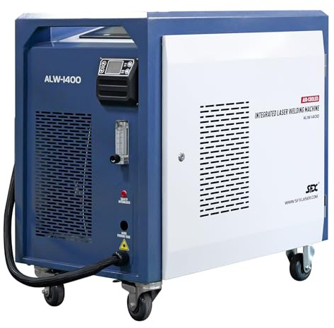 LYXC Laser Welding Machine 1400W Air-Cooled Fiber Laser Welder Class 1 0.39mW with Auto Wire Feeder 220V for Metal Carbon Stainless Steel Aluminum Metal Materials