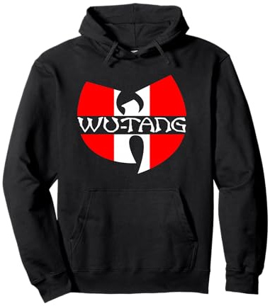 Wu-Tang Clan Schweiz Flagge Logo Pullover Hoodie
