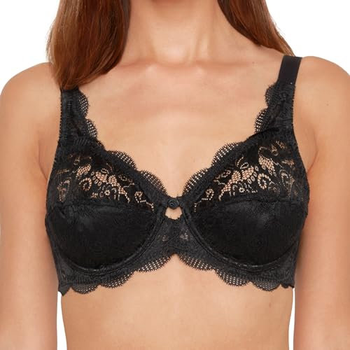 SUSA Damen Latina BH, Schwarz, D105