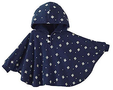 Amorar Manteau de Cape Cloak Coat Bébé Sweat À Capuche Poncho Veste d'hiver pour Tout-Petit Cape à Capuche Coupe-Vent Vêtements D'extérieur pour Bébé Fille Garçon