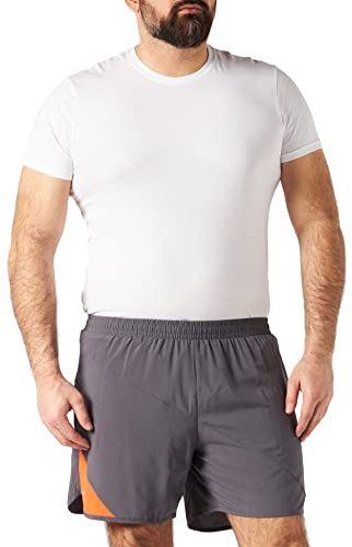 Pro Touch Herren Shorts Ali, Black Night/Orange, XXL, 285855