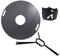 Komplettset Feuerplatte 100cm 6mm + Abstandshalter + Wok Aufsatz Plancha #203