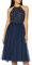 Maya Deluxe Damen Maya Deluxe Women's Midi for Wedding Guest Evening Dresses Elegant Wedding Cocktail Bridesmaid Dress, Navy, 36 EU