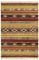 Kelim Teppich aus Bester Wolle, nachhaltig, handgewebt, Naturfaser Teppiche geeignet für Wohnzimmer, Schlafzimmer, Flur, Esprit Home (160 x 230 cm, Braun Gelb Bunt)