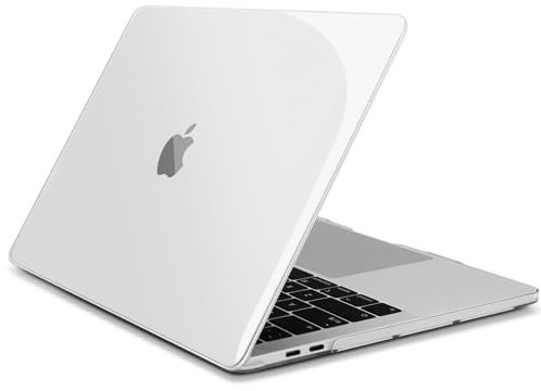 ZYB Custodia per MacBook Pro 13 Pollici M2 M1 2022 2021 2020-2016 (A2338 A2289 A2251 A2159 A1989 A1706 A1708), Case Cover Copertina Rigida per MacBook Pro 13 Touch Bar, trasparente