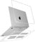 ZYB Custodia per MacBook Pro 13 Pollici M2 M1 2022 2021 2020-2016 (A2338 A2289 A2251 A2159 A1989 A1706 A1708), Case Cover Copertina Rigida per MacBook Pro 13 Touch Bar, trasparente