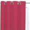 Soleil d'ocre OSCURANTE Tenda con Occhielli, Rosa (Lampone), 140 x 250 cm