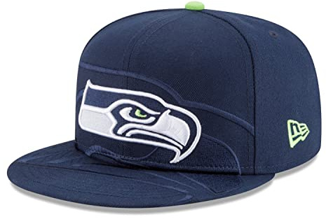 New Era Snapback Kinder Cap - Spill Seattle Seahawks - Child, 52, Navy