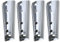 VGOL Lot de 4 paires de supports de fixation murale pour panneau de tête de lit, crochets à emboîter robustes pour canapé, lit