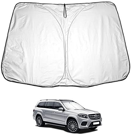 YEE PIN Tarraco Arona Parasol Compatible con Seat Tarraco Arona 2019-2022 2023 Parasol Coche Plegable Parasol Coche Parasol Delantero Parabrisas Protección UV Polvo