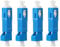 fyboptwu - Lot de 4 adaptateurs SC mâle vers LC femelle UPC localisateur visuel de défaut adaptateur de fibre optique hybride convertisseur pour adaptateur de coupleur UPC à fibre optique