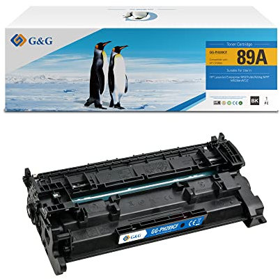 G&G Kompatible Toner Ersatz für HP 89A CF289A für Laserjet Enterprise M507n M507dn M507x M507dng MFP M528dn M528f M528c M528z mit Chip (1 schwarz)