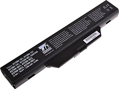 T6 Power Batterie pour Hewlett Packard Compaq 6830s, Li-Ion, 5200 mAh (56 Wh), 10,8 V