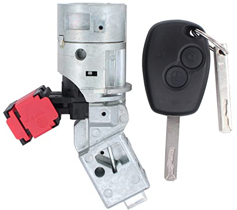 Ignition Lock Barrel Starter Switch with Keys for Dacia for Renault | for Logan Mk2 Clio Master Trafic Mk3 Kangoo Dokker Duster