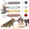 PetGens Bâtonnets Herbe à Chat, Bâtonnets à Mâcher Matatabi Baton Chat Jouets pour Chats Intérieur (10 PCS)