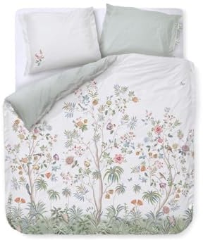 PiP Studio Bettwäsche Il Paradiso white 1 Bettbezug 200 x 200 cm + 2 Kissenbezüge 80 x 80 cm