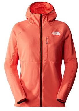 THE NORTH FACE Summit Giacca in Pile, Arancione radiante, XL Donna
