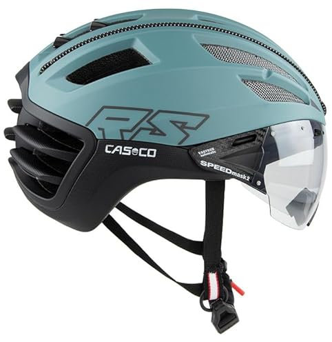 CASCO SPEEDairo2 RS Visier-Rennradhelm-Gravel Grün2 Matt, Kopfumfang:54-59 cm