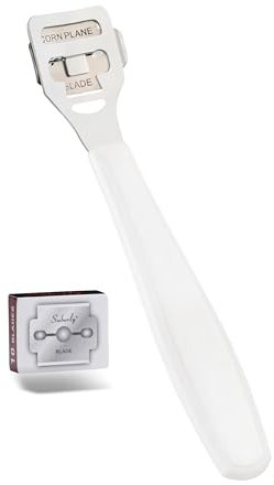ZAMAHA UK® Callus Remover Hard Skin Remover Foot Heel Shaver Pedicure Foot Scraper (PVC Plastic Handle)