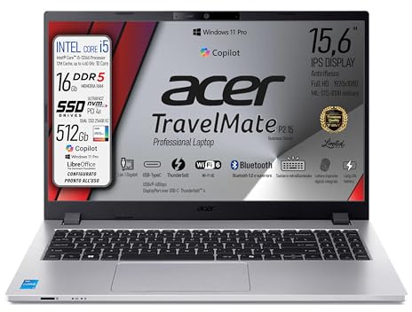 Acer Notebook Core i5-1334u, Display FHD IPS 15,6, Ram 16GB DDR5
