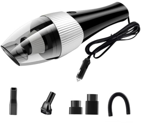Cabilock Vacume Cleaner 1 Set Suction Detailing Cleaner Cordless Car Vacuum Bread Crumbs Electric Car Dust Remover Vacuum for Pets Furniture Wired Abs Car Washer Cordless Vacum