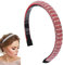 Traziewell Stirnband Damen Glitzernde Strass Stirnbänder Diamant Mode Haarband Handgefertigt Bling Perlen Haarreifen Glitzer Haarschmuck Hochzeit für Frauen Mädchen 2309