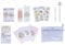 Grupo Erik Schreibwaren Set Pusheen Cat Kugelschreiber Bleistift mit Radiergummi - Federmäppchen Groß - Büroklammern - 4 Textmarker - Notizzettel Klebend Pusheen Fanartikel Kawaii Schulsachen